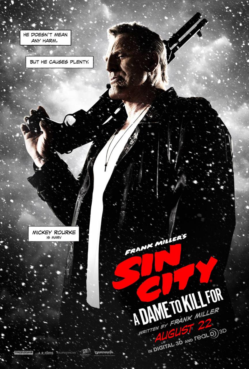 Galeria – Sin City 2 – personagens – Mickey Rourke