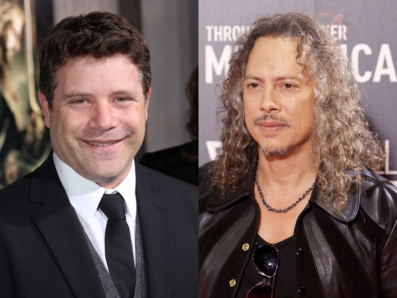 Sean Astin e Kirk Hammett