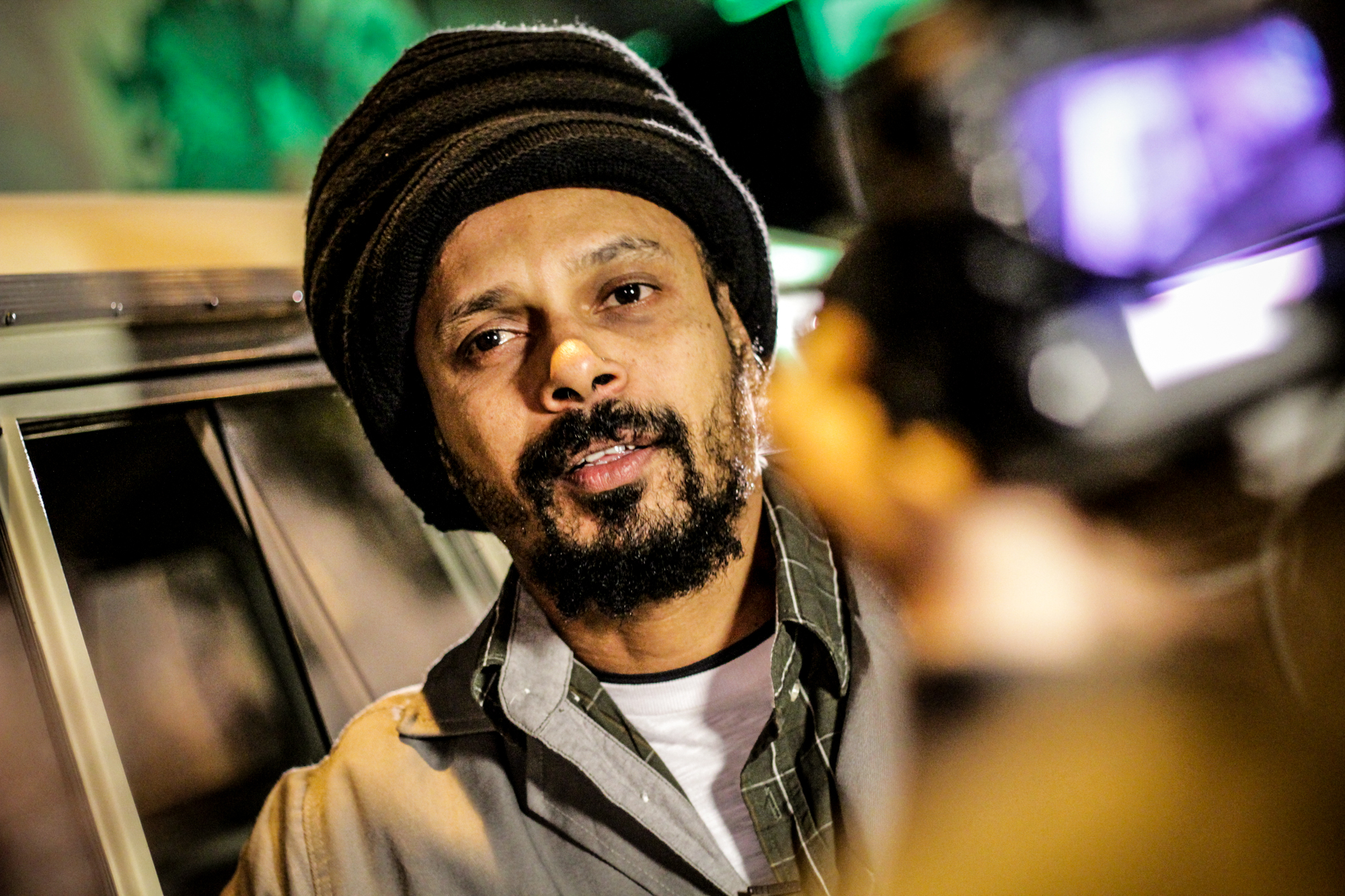 Bastidores da gravação do clipe “Fronteira (D.U.C.A)”, d'O Rappa