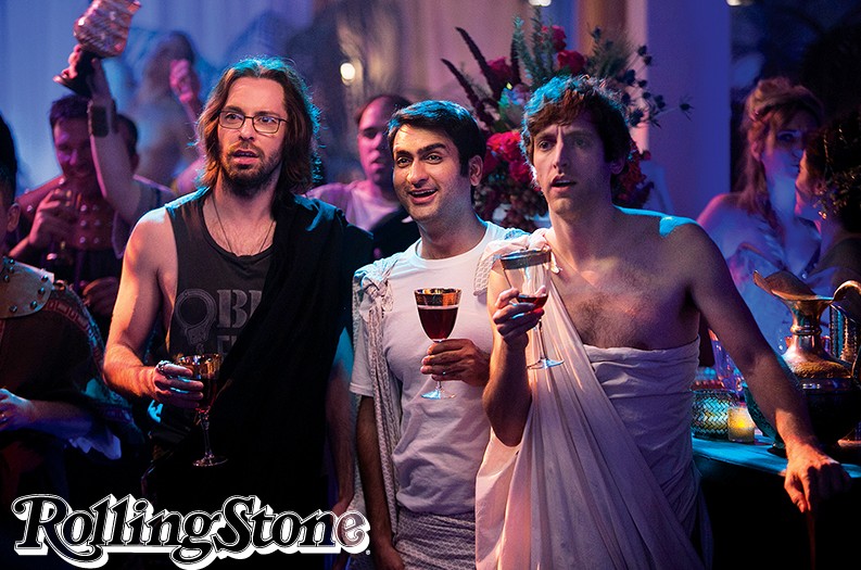 Ingênuos     Três dos geeks sedentos pela fama de Silicon Valley; (no detalhe) Halt and Catch Fire, inédita no Brasil.