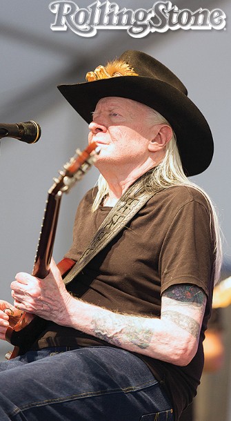 Sossego     Nos palcos do New Orleans Jazz & Heritage Festival:  Johnny Winter.