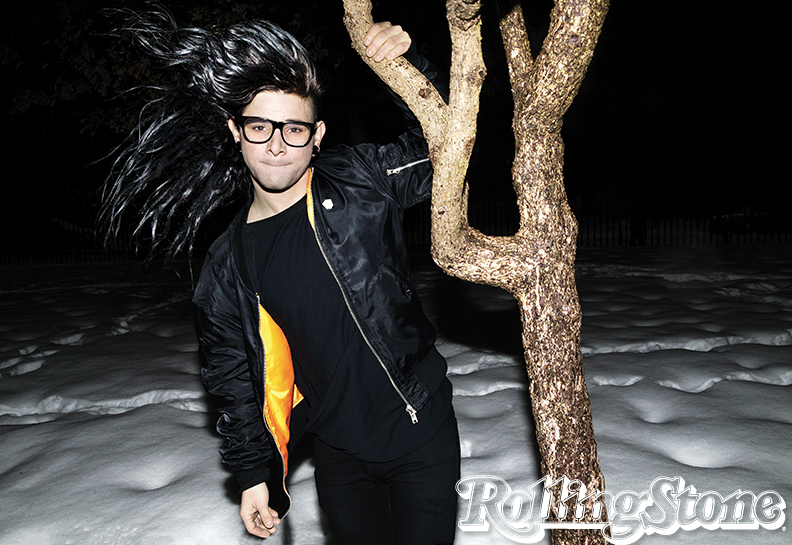 Curtindo  Sonny Moore só quer se divertir.