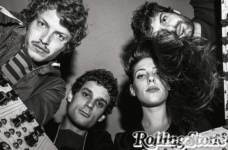 Climáticos    (A partir da esq.) Stephan Feitsma, Guilherme Silva, Luiza Pereira e Victor Bustani.