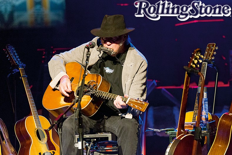Ao vivo    Neil Young em show nos Estados Unidos, em abril deste ano.