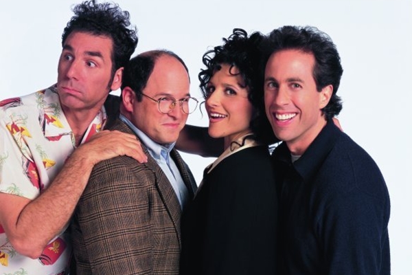 Mate a saudade de Elaine (Julia Louis-Dreyfus), George (Jason Alexander), Jerry (Jerry Seinfeld) e Kramer (Michael Richards) com uma lista de dez episódios de Seinfeld que você ama, mas tinha esquecido.
 
Por Jenny Eliscu
