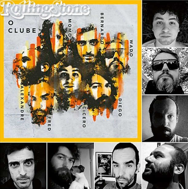 Cícero, Momo e Wado se juntam a músicos portugueses e fundam O Clube.