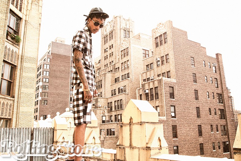 Rap Pop          Wiz Khalifa quer continuar nas rádios.