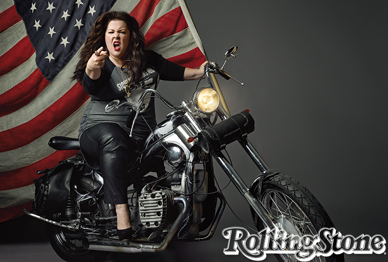 Destemida  Melissa McCarthy não tem medo de críticas.