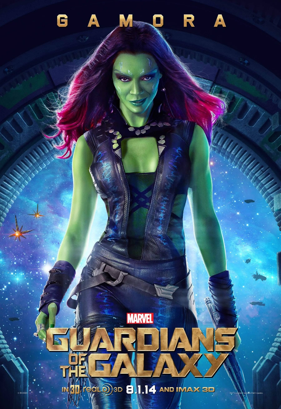 Guardiões da Galáxia - Gamora