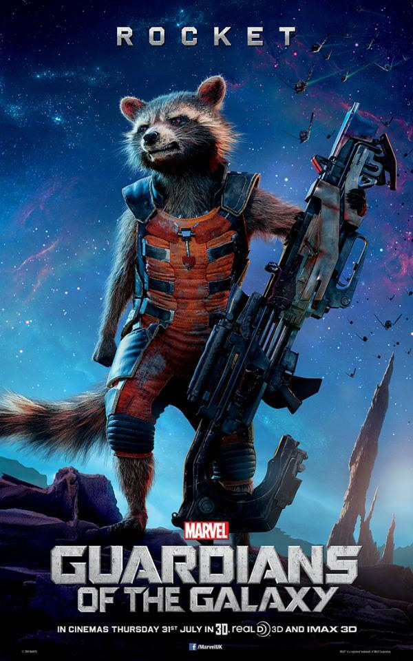 Guardiões da Galáxia - Rocket Raccoon