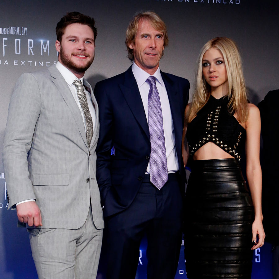 Jack Reynor, Michael Bay e Nicola Peltz