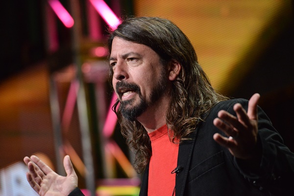 O músico Dave Grohl