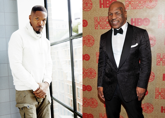 Jamie Foxx e Mike Tyson