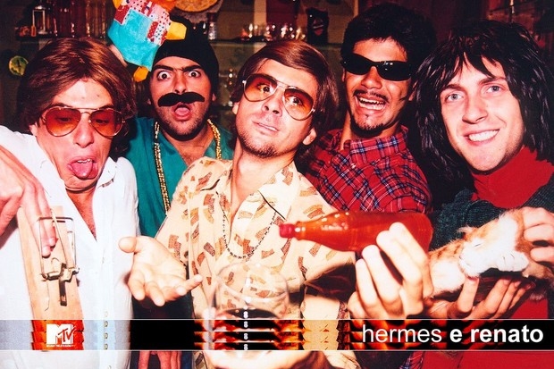 Galeria - bons momentos de Fausto Fanti com o Hermes e Renato - abre