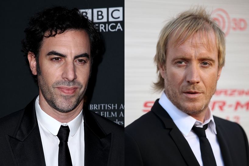 Rhys Ifans e Sacha Baron Cohen