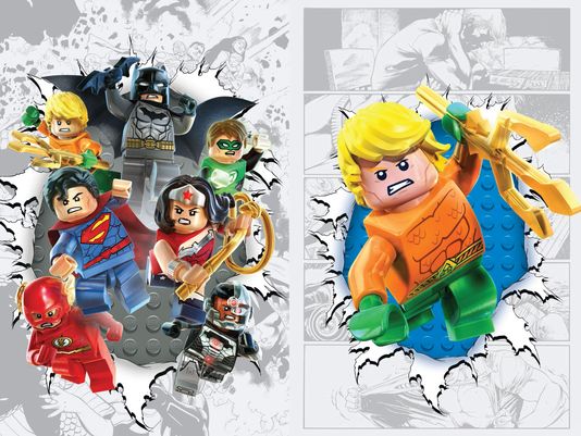 Heróis da DC em Lego - Aquaman e a Liga da Justiça