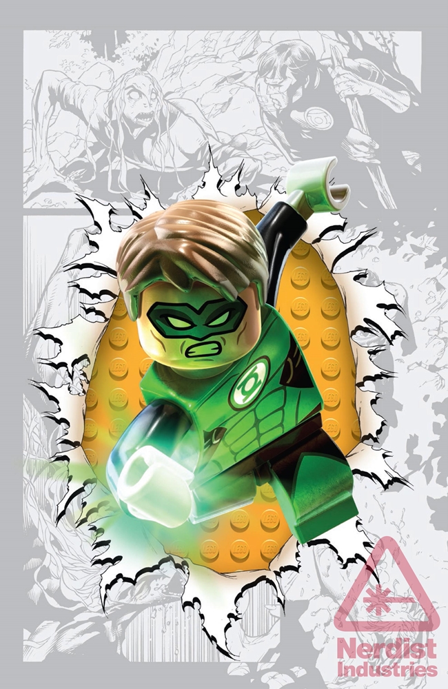 Heróis da DC em Lego - Hal Jordan (Lanterna Verde)