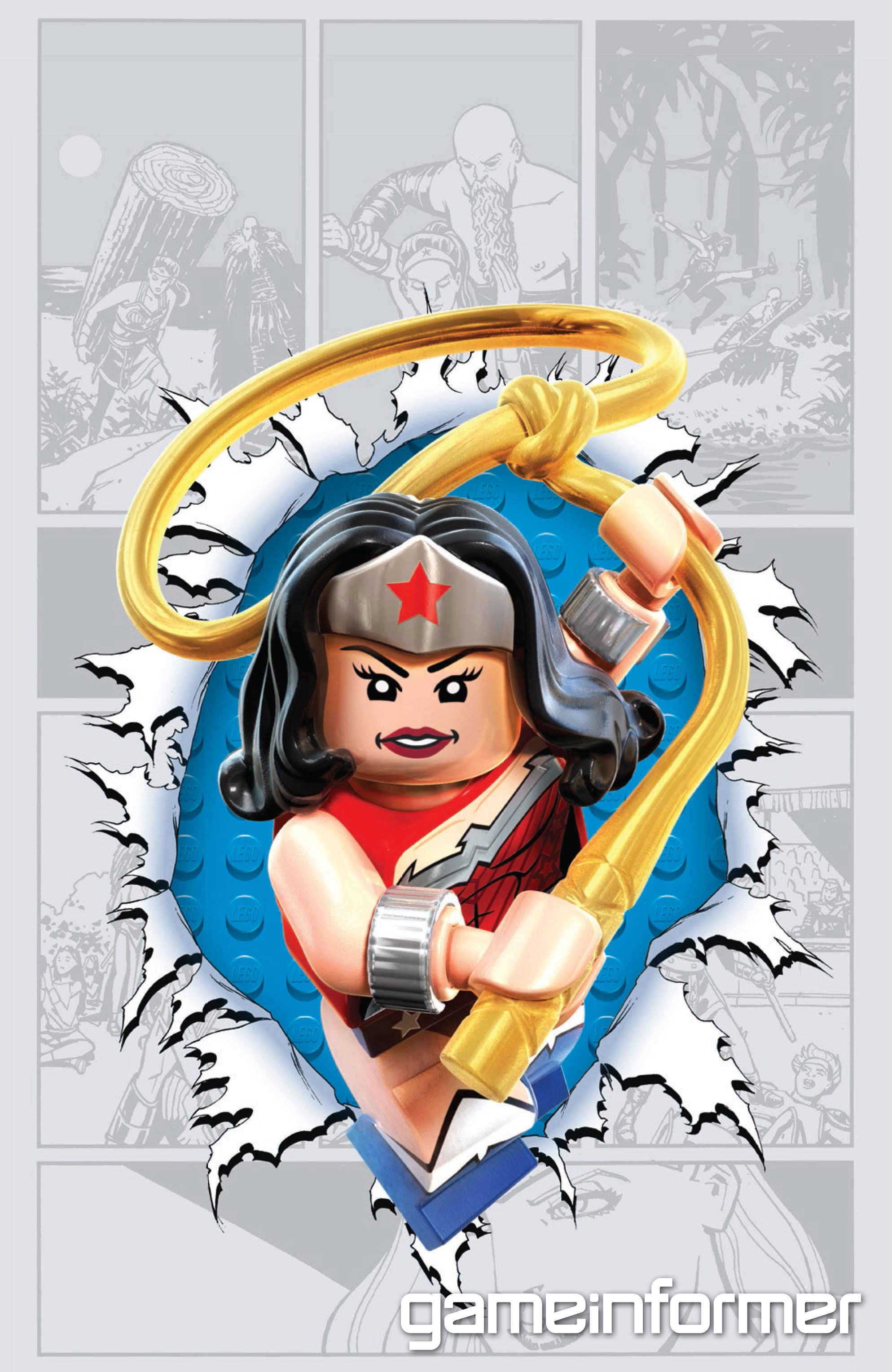 Heróis da DC em Lego - Mulher-Maravilha