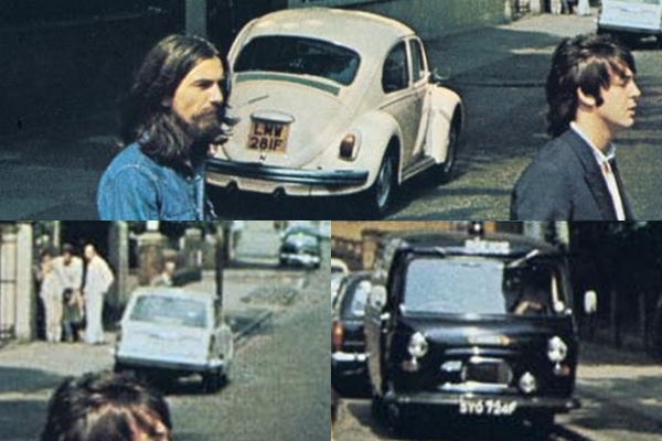 Galeria - capa abbey road - carros