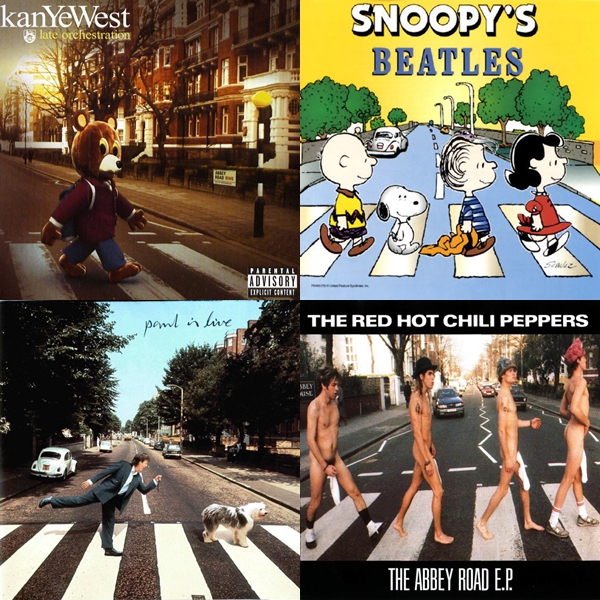 Galeria - capa abbey road - Influência