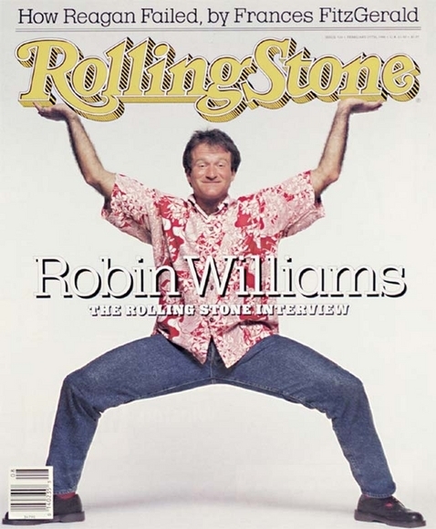 Galeria - Robin Williams capas - RS 520 (February 25, 1988)