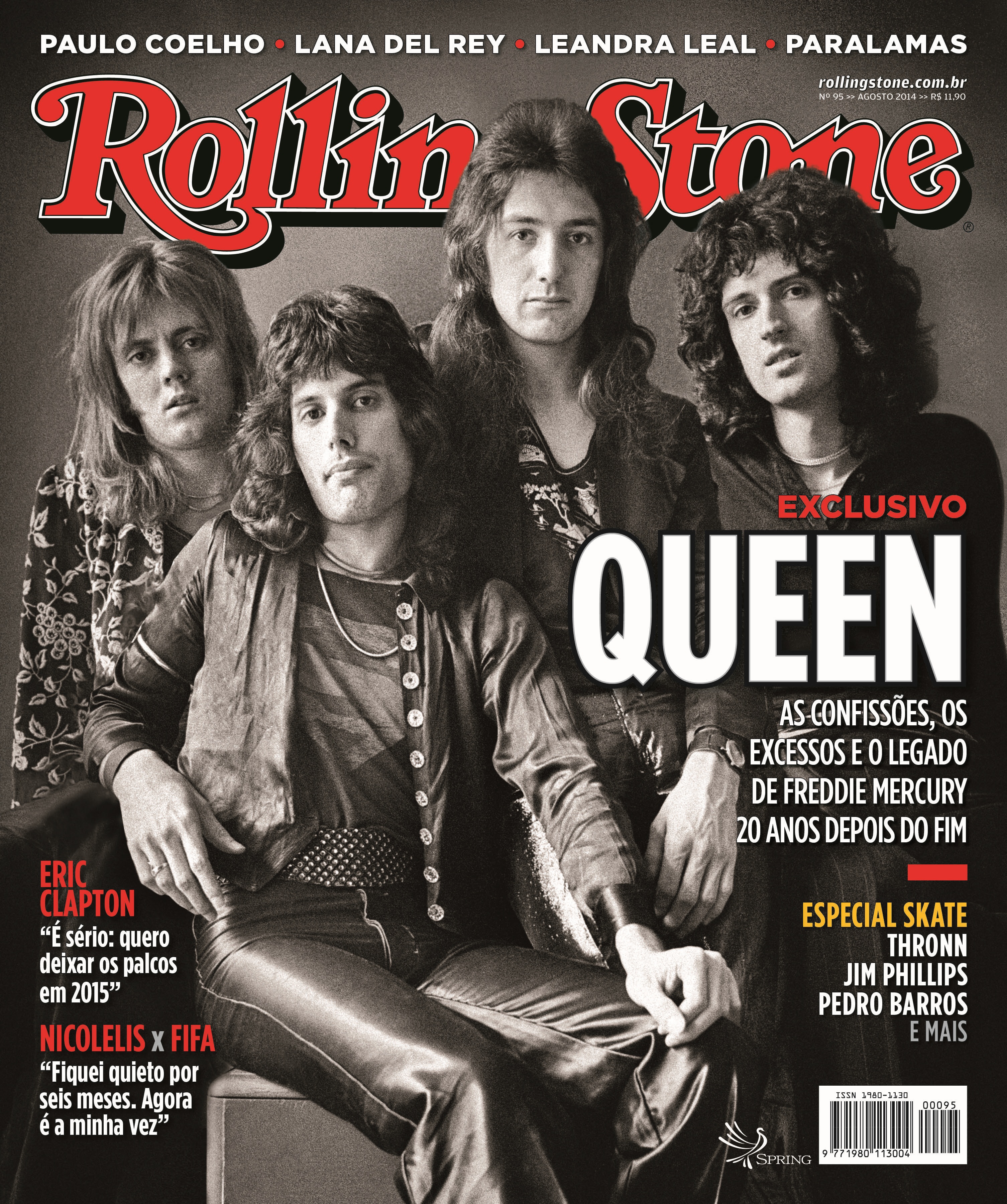 A capa da edição 95 da Rolling Stone Brasil