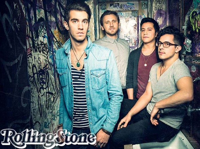 Persistentes 
O furacão Sandy quase impediu o American Authors de concluir o primeiro disco.