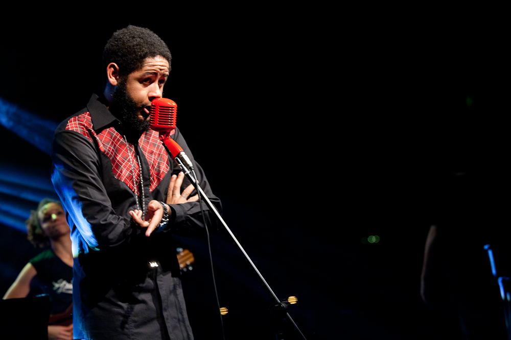 Emicida no RS Live, evento feito em parceria com a West Coast