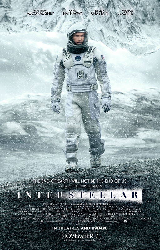 Pôster de Interstellar revelado pela revista Empire
