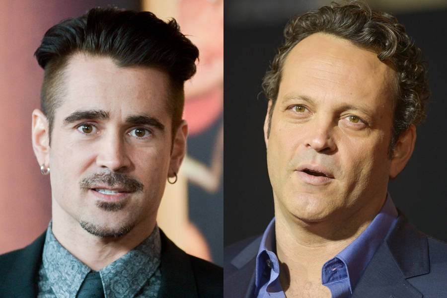 Os atores Colin Farrell e Vince Vaughn