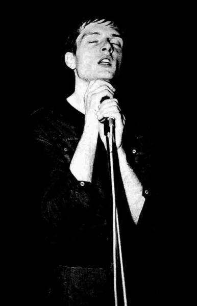 O ex-vocalista do Joy Division, Ian Curtis
