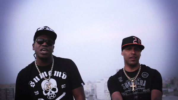 O grupo de rap Rapa da Godoy