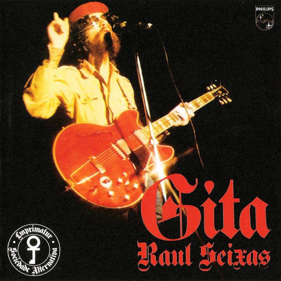 Capa de Gita, disco de Raul Seixas, lançado em 1974.