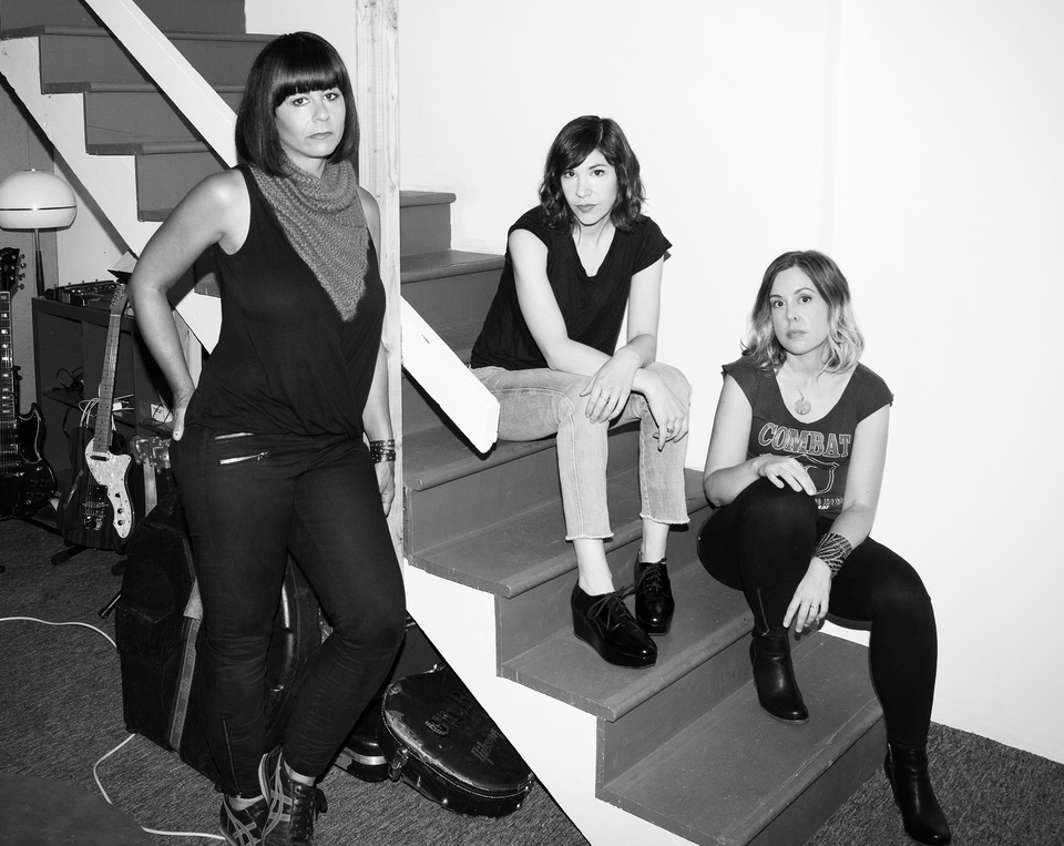 A banda norte-americana Sleater-Kinney