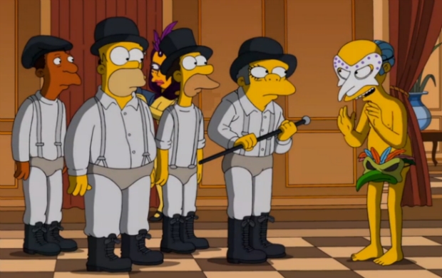 Os Simpsons fazem paródia aos filmes de Stanley Kubrick