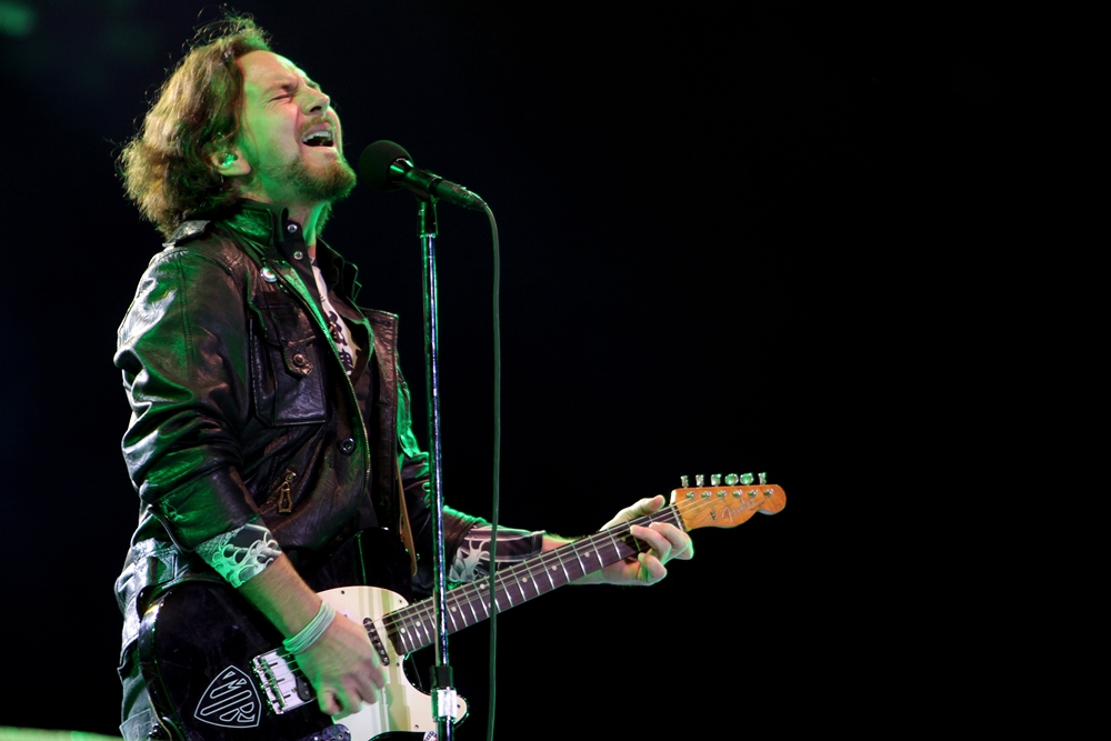Eddie Vedder, frontman do Pearl Jam