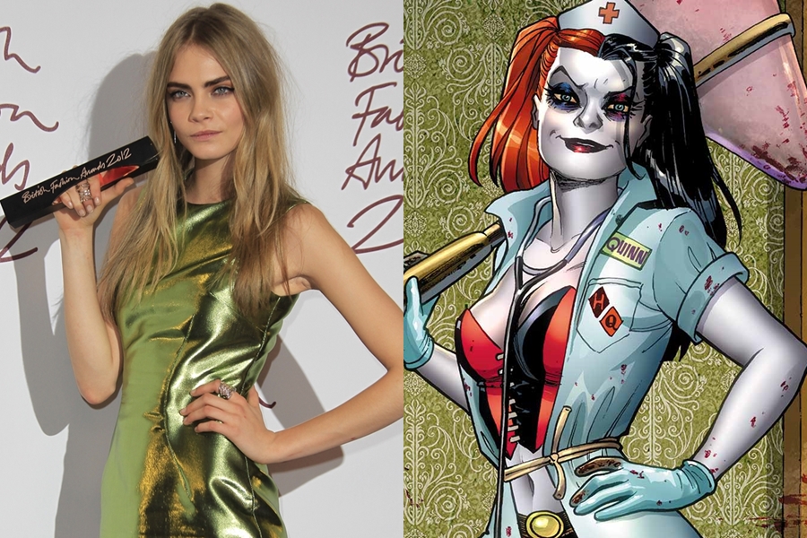 Cara Delevingne pode interpretar Harley Quinn no filme do Esquadrão Suicida. No Brasil, a personagem é conhecida como Arlequina.