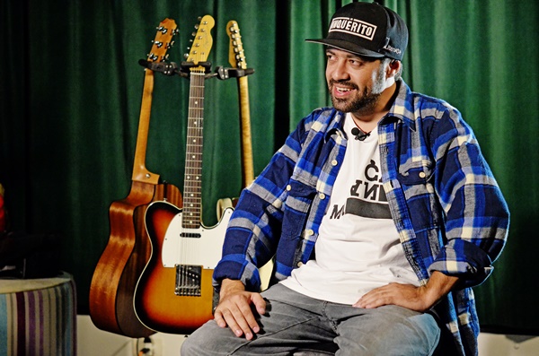 O grupo Inquérito durante as gravações de Corpo & Alma