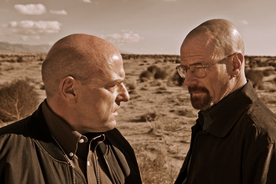 Hank e Walter White, de Breaking Bad