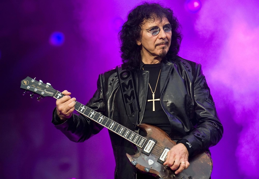 O guitarrista do Black Sabbath, Tony Iommi