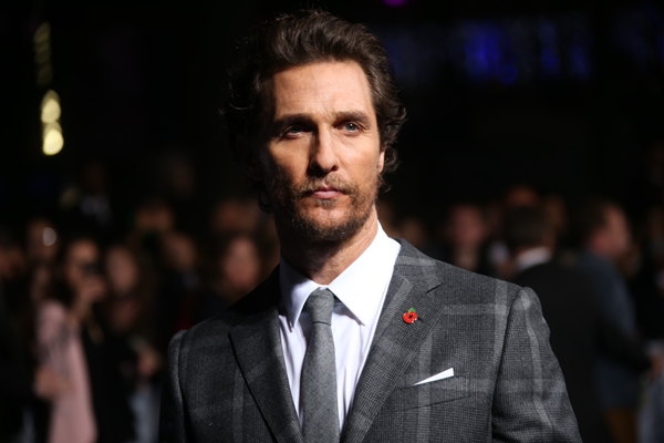 O ator Matthew McConaughey