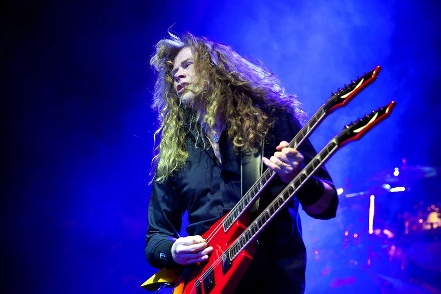 O frontman do Megadeth, Dave Mustaine