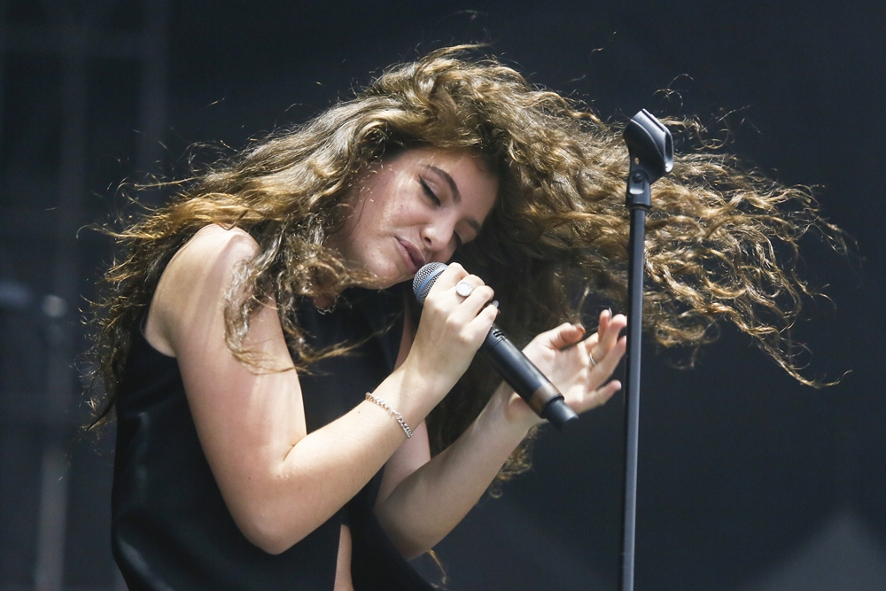 A cantora neozelandesa Lorde