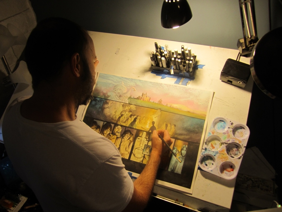 Andrew Robinson, responsável alto nível de qualidade das ilustrações do livro O Quinto Beatle - A Historia de Brian Epstein, foi anunciado como atração da Comic Con Experience 2014