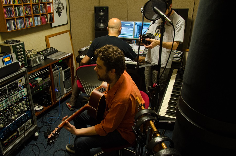 Pélico no estúdio 2