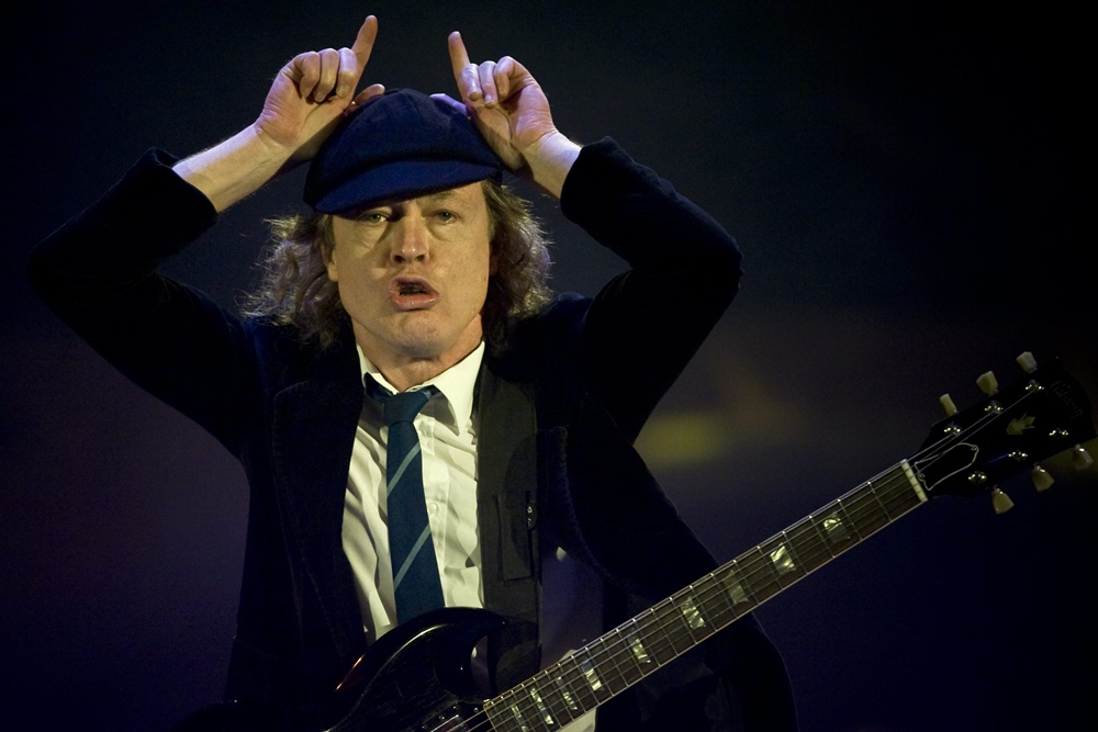 Angus Young, guitarrista do AC/DC