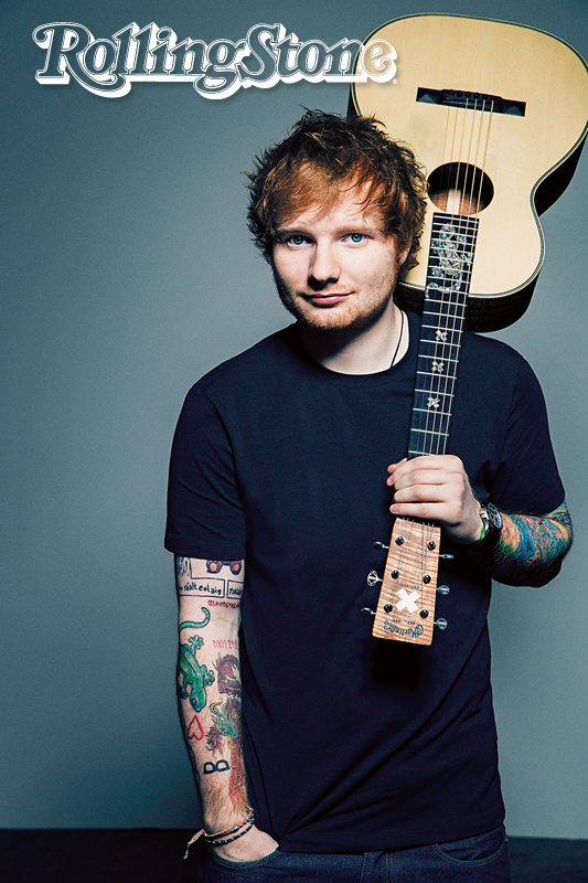 Amigo
Sheeran foi “apadrinhado” pelo ator e músico Jamie Foxx.