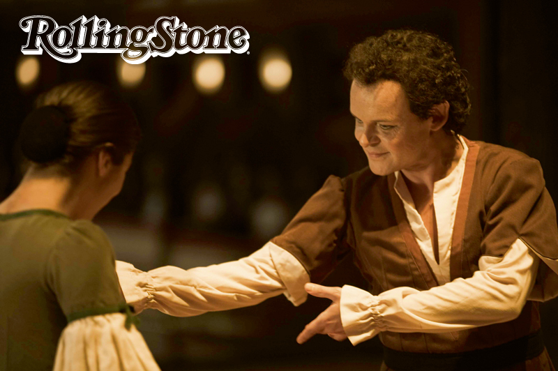 Dançando  Nachtergaele aprendeu balé para atuar na cinebiografia.