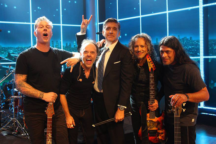 Galeria - Metallica na TV (com Craig Ferguson)