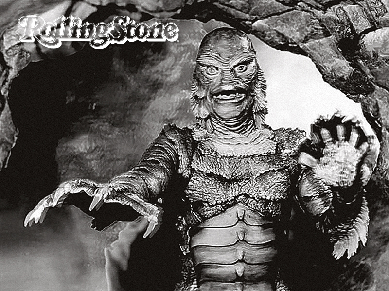 O monstro dá a cara.